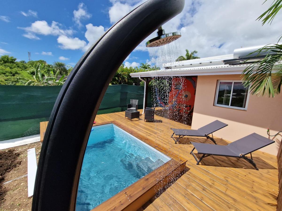 Le Jeipur Villa Vue Mer Piscine Privee Saint-Francois  Dış mekan fotoğraf